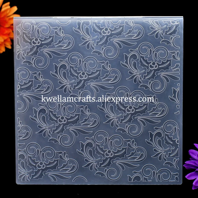 Larger Size Christmas Leaves Plastic Embossing Folder For Scrapbook DIY Album Card Tool Plastic Template 19.8x19.8cm KW7102327
Larger Size Christmas Leaves Plastic Embossing Folder For Scrapbook DIY Album Card Tool Plastic Template 19.8x19.8cm KW7102327