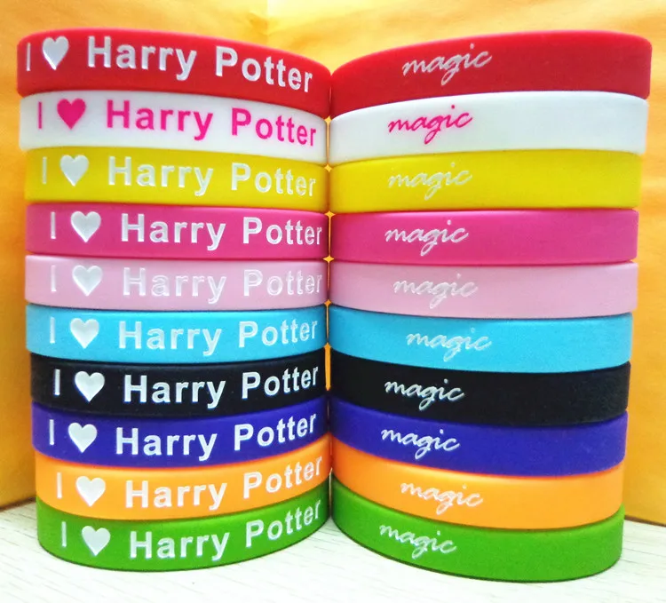 100pcs Magic Harry Magician silicone rubber wristband bracelet free shipping by Epacket potter
100pcs Magic Harry Magician silicone rubber wristband bracelet free shipping by Epacket potter