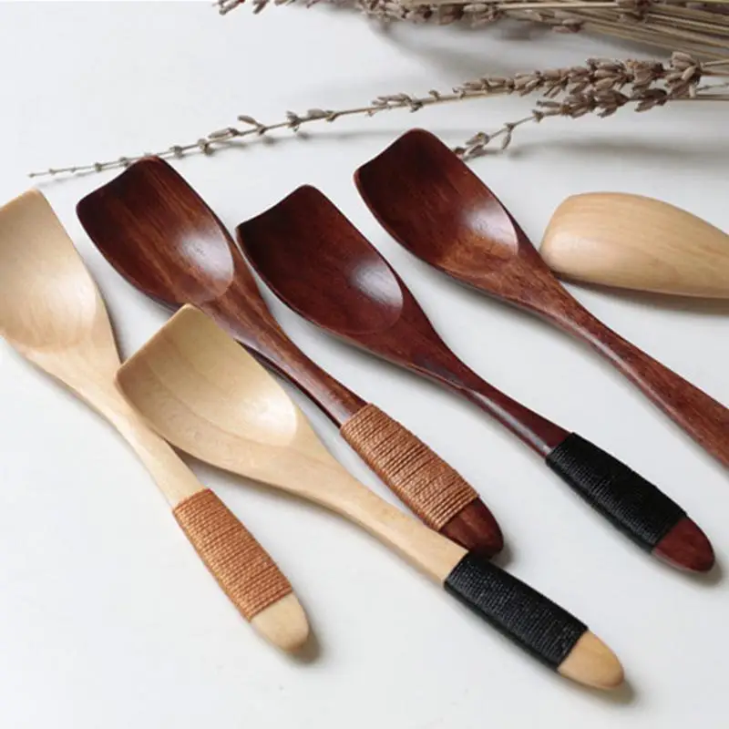 Solid Wood Spoon With Pointed Tail Compact Children Ice Cream Rice Soup Dessert Coffee Wooden Spoon Kitchen Condiment Utensil
Solid Wood Spoon With Pointed Tail Compact Children Ice Cream Rice Soup Dessert Coffee Wooden Spoon Kitchen Condiment Utensil