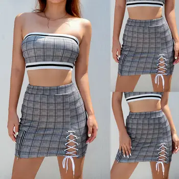 Hirigin Sexy High Waist Plaid Mini Short Skirt Casual Women Office Lady Buttoms Zipper Back Hot Sell The New Listing
Hirigin Sexy High Waist Plaid Mini Short Skirt Casual Women Office Lady Buttoms Zipper Back Hot Sell The New Listing
