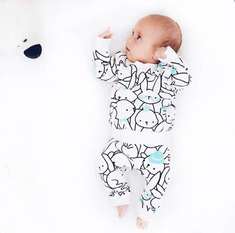 Pudcoco 2018 2Pcs Newborn Baby Boys Girls Casual Long Sleeve Animal Print Bunny Cotton Top Sweatshirt Pants Outfits Clothes
Pudcoco 2018 2Pcs Newborn Baby Boys Girls Casual Long Sleeve Animal Print Bunny Cotton Top Sweatshirt Pants Outfits Clothes