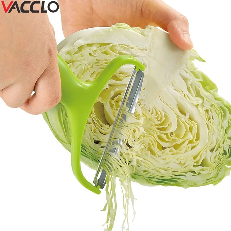 Vacclo Stainless Steel Vegetable Peeler Cabbage Graters Salad Potato Slicer Cutter Fruit Knife Kitchen Accessories Cooking Tools
Vacclo Stainless Steel Vegetable Peeler Cabbage Graters Salad Potato Slicer Cutter Fruit Knife Kitchen Accessories Cooking Tools