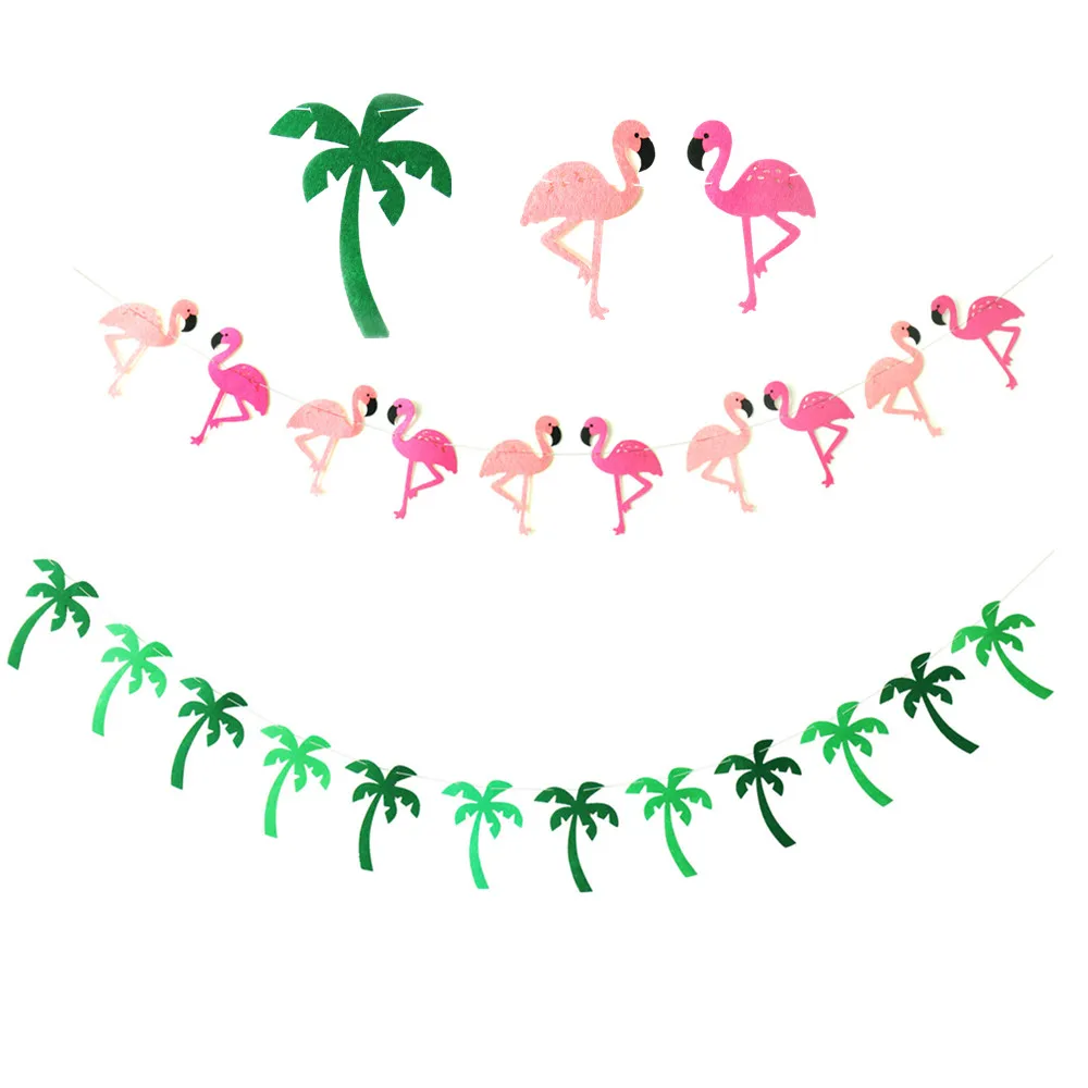 3m Hawaii party decoration Non-woven fabric flamingo banner Summer theme beach party hanging decor pineapple,coconut banners
3m Hawaii party decoration Non-woven fabric flamingo banner Summer theme beach party hanging decor pineapple,coconut banners