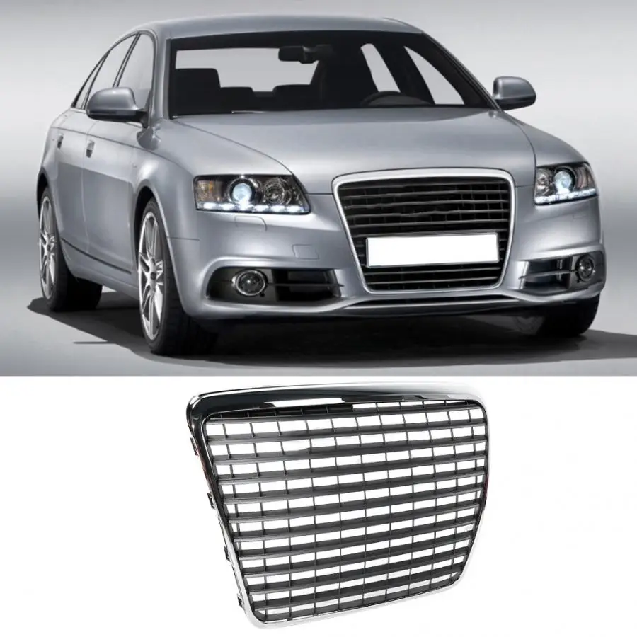 Front Bumper Grill Center Grille & License Plate Holder for Audi A6 2009 2010 2011 car accessories
Front Bumper Grill Center Grille & License Plate Holder for Audi A6 2009 2010 2011 car accessories