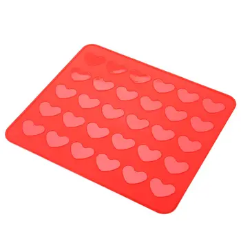 Silicone Macaron Cake Mold Heart Shaped Macaroon Pastry Oven Baking Mould Sheet Mat DIY Mold Baking Mat Kitchen Baking Tools
Silicone Macaron Cake Mold Heart Shaped Macaroon Pastry Oven Baking Mould Sheet Mat DIY Mold Baking Mat Kitchen Baking Tools