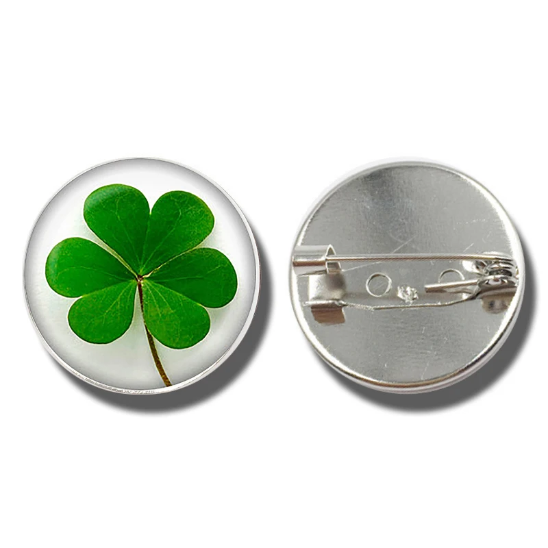 Fashion Shamrock Four Leaf Clover Brooch Women Girls Accessories Lucky Badge Pins Jewelry Christmas Gift Graduation Gift
Fashion Shamrock Four Leaf Clover Brooch Women Girls Accessories Lucky Badge Pins Jewelry Christmas Gift Graduation Gift