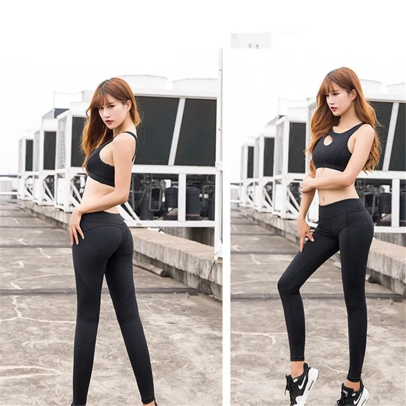 High Elastic Pants Running Sports Leggings Women Gym Fitness Pants Solid Push Up Yoga Seamless Tight Legging Slim High Waist
High Elastic Pants Running Sports Leggings Women Gym Fitness Pants Solid Push Up Yoga Seamless Tight Legging Slim High Waist