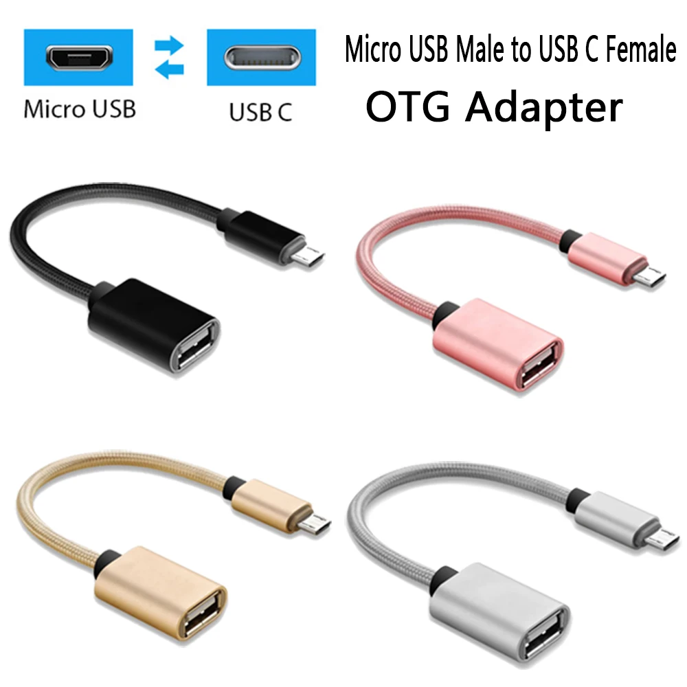 Type C Micro USB OTG Cable Converter for Samsung Galaxy S8 S9 Note 9 8 Huawei P20 Lite Mate 20 Xiaomi A1 8 Type-C OTG Adapter
Type C Micro USB OTG Cable Converter for Samsung Galaxy S8 S9 Note 9 8 Huawei P20 Lite Mate 20 Xiaomi A1 8 Type-C OTG Adapter