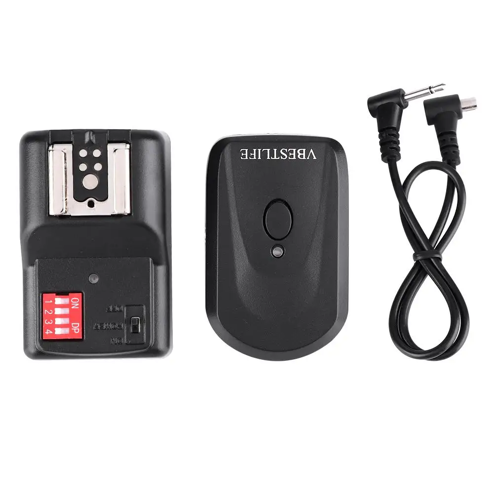 16 Channel Wireless Flash Trigger Set with 1 Transmitter 1 Receiver 1 Sync Wire Cable 2019 New
16 Channel Wireless Flash Trigger Set with 1 Transmitter 1 Receiver 1 Sync Wire Cable 2019 New