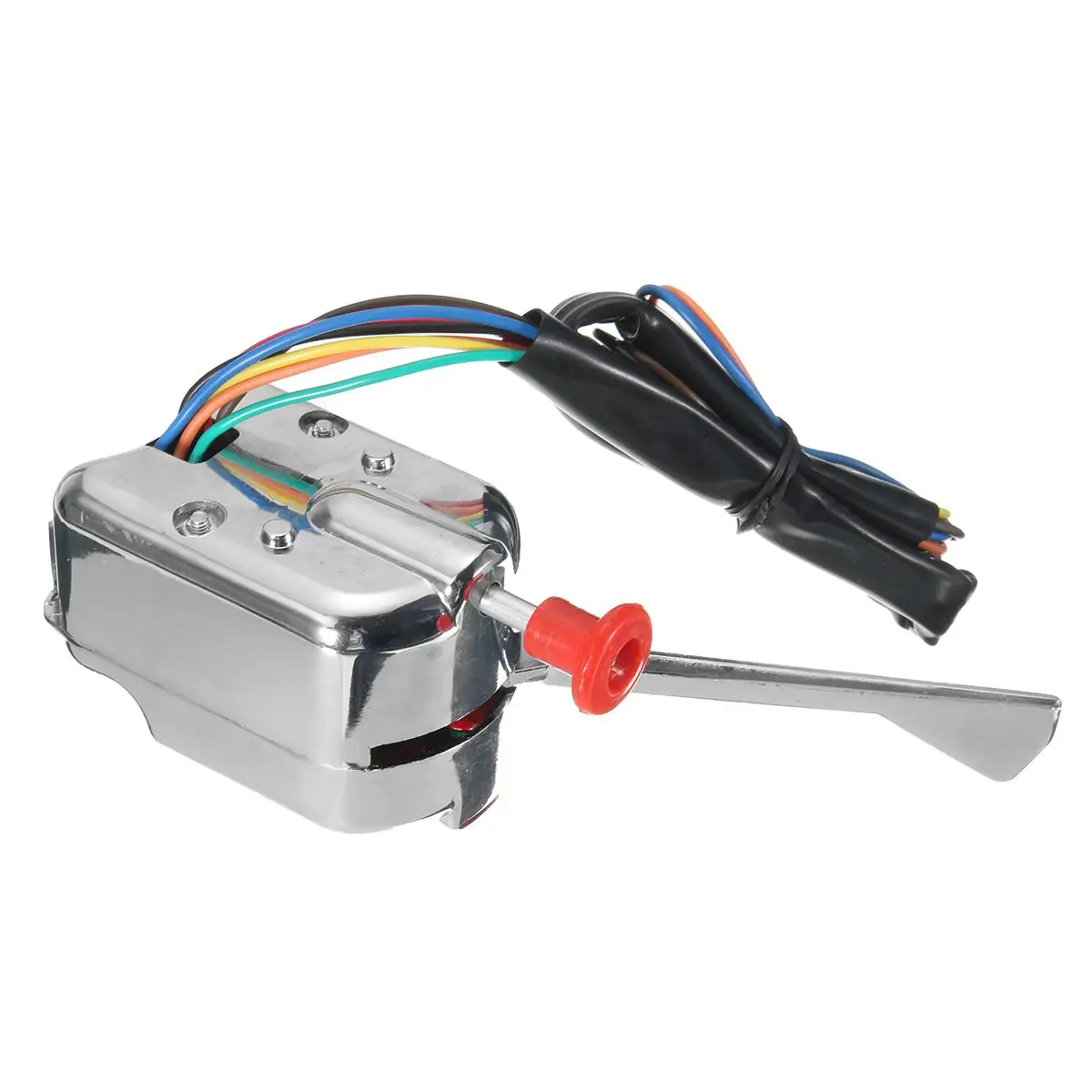 Universal 12V car Chrome Street Hot Rod light Turn Signal Switch 7 Wire For Ford /Buick /GM with Accessories and Instruction
Universal 12V car Chrome Street Hot Rod light Turn Signal Switch 7 Wire For Ford /Buick /GM with Accessories and Instruction