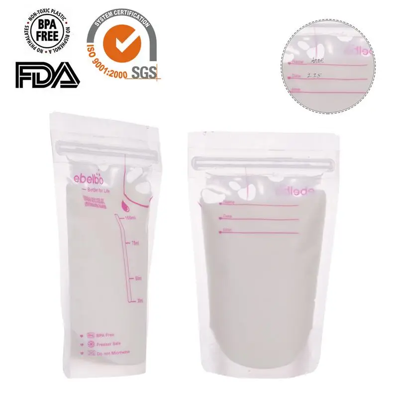 30pcs/pack 100ML Baby Breast Milk Storage Bag Liquid Safe Food Storage Bags One-time Use Breast Milk Freezer Bags BPA-Free Pouch
30pcs/pack 100ML Baby Breast Milk Storage Bag Liquid Safe Food Storage Bags One-time Use Breast Milk Freezer Bags BPA-Free Pouch