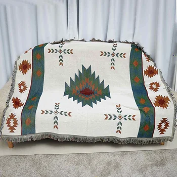 Geometric Tribal Ethnic Blanket Home Decorations Tapestry Carpet Throws Cover Rugs Mat Living Room Bed Sofa Textile 125X150cm
Geometric Tribal Ethnic Blanket Home Decorations Tapestry Carpet Throws Cover Rugs Mat Living Room Bed Sofa Textile 125X150cm