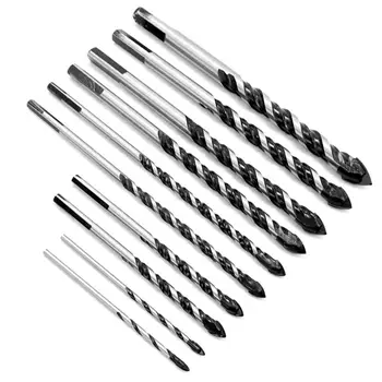 10Pcs Multi-functional Drill Bits Set Chrome Plated With Industrial Strength Carbide Tips
10Pcs Multi-functional Drill Bits Set Chrome Plated With Industrial Strength Carbide Tips