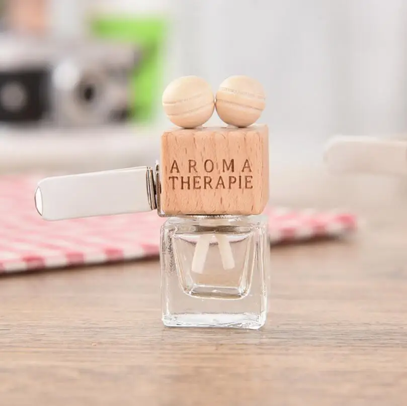Fashion 6ML Transparent Glass Car Perfume Tuber Square Car Perfume Bottle with Wooden Cap new
Fashion 6ML Transparent Glass Car Perfume Tuber Square Car Perfume Bottle with Wooden Cap new