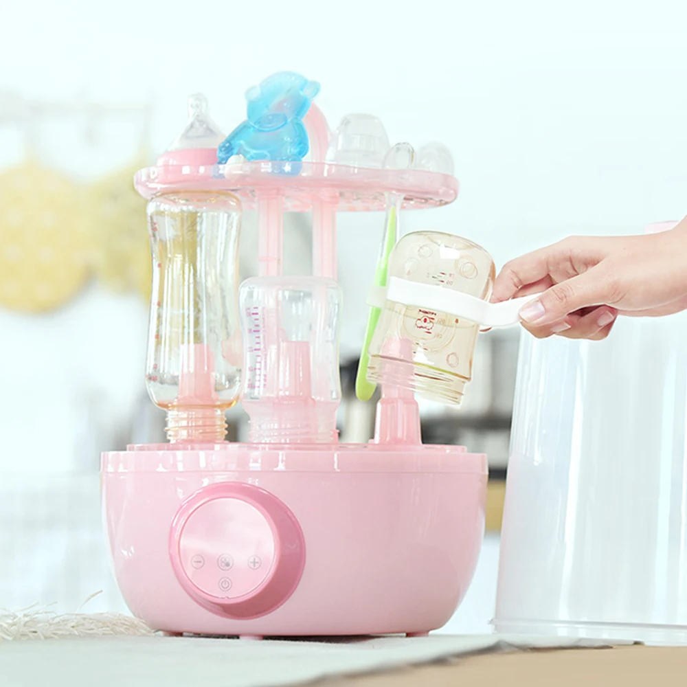 2 in 1 Baby Milk Bottle Sterilizer Drying Machine High-temperature drying Adjustable Sterilizing Disinfecting Machine
2 in 1 Baby Milk Bottle Sterilizer Drying Machine High-temperature drying Adjustable Sterilizing Disinfecting Machine