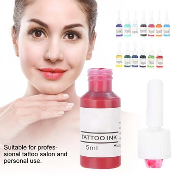14PCS 5ml/bottle Natural Plant Tattoo Ink Longlasting Body Paint Pigment Semi-Pernament Makeup Inks
14PCS 5ml/bottle Natural Plant Tattoo Ink Longlasting Body Paint Pigment Semi-Pernament Makeup Inks