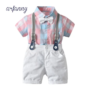 baby boys clothes set Toddler Boys Set Summer Baby Suit Shorts Triangle shirt 0 1 2Year Children Clothing Kid lattice Suit
baby boys clothes set Toddler Boys Set Summer Baby Suit Shorts Triangle shirt 0 1 2Year Children Clothing Kid lattice Suit