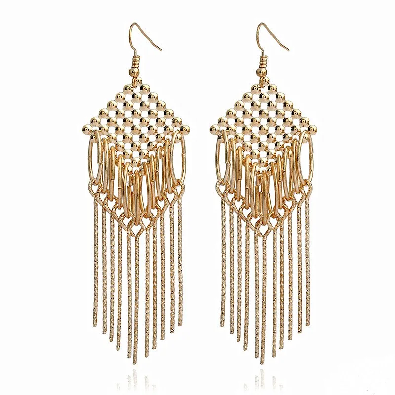 2019 Long Tassel Swings Earrings Simple Hollow Square Big Hook Earrings Hanging Party Fashion Ear Punk Jewelry Wholesale
2019 Long Tassel Swings Earrings Simple Hollow Square Big Hook Earrings Hanging Party Fashion Ear Punk Jewelry Wholesale