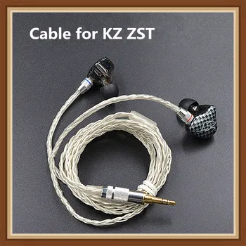 Newest KZ ZST ED12 Cable 2pin 0.75 mm Upgraded Silver Plated Cable Earphone Upgrade Cable for KZ earphone KZ ZST ED12
Newest KZ ZST ED12 Cable 2pin 0.75 mm Upgraded Silver Plated Cable Earphone Upgrade Cable for KZ earphone KZ ZST ED12
