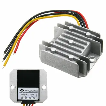 US 1x DC-DC 12V Step Up to 24V 3A 72W Car Power Converter Regulator Waterproof universal
US 1x DC-DC 12V Step Up to 24V 3A 72W Car Power Converter Regulator Waterproof universal