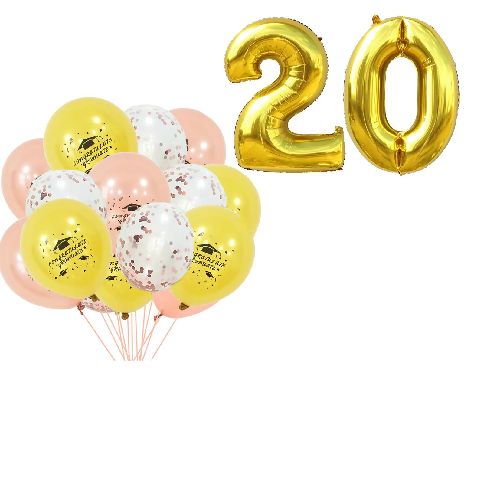 2020 Number Digit Balloons Graduation Balloons Congrats Latex Confetti Balloons Bachelor Cap Graduation Birthday Party Supply
2020 Number Digit Balloons Graduation Balloons Congrats Latex Confetti Balloons Bachelor Cap Graduation Birthday Party Supply