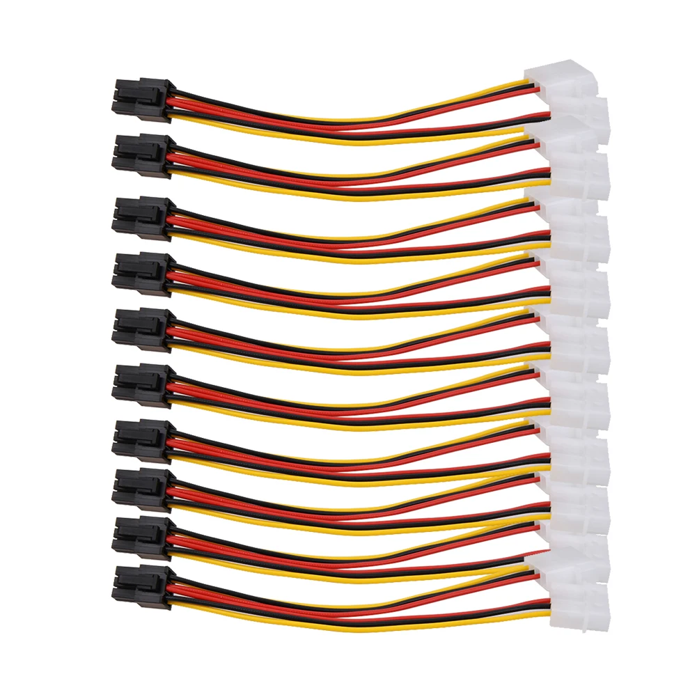 10 шт. Molex 4-контактный PCI-E PCI Express 6-контактный преобразователь питания, кабель-адаптер, разъем питания, высокое качество, акция, новый
10 шт. Molex 4-контактный PCI-E PCI Express 6-контактный преобразователь питания, кабель-адаптер, разъем питания, высокое качество, акция, новый