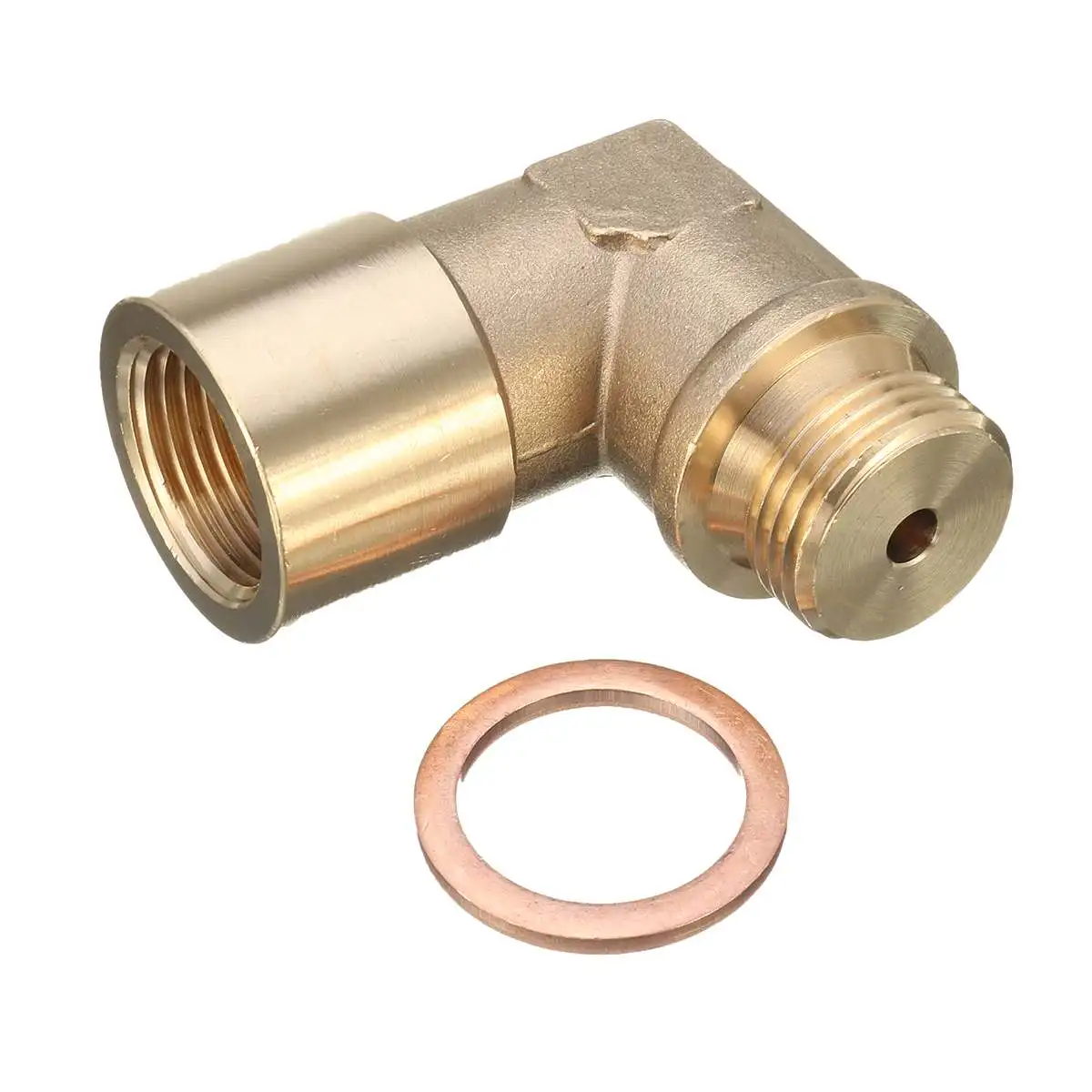M18X1.5 O2 Angled Oxygen Sensor Lambda Extension Spacer Brass For Decat /Hydrogen
M18X1.5 O2 Angled Oxygen Sensor Lambda Extension Spacer Brass For Decat /Hydrogen