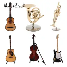 Dollhouse Miniature Wood Electric Guitar Musical Instrument Model for 1/6 Action Figures Dolls Accs Collections Decor Ornaments
Dollhouse Miniature Wood Electric Guitar Musical Instrument Model for 1/6 Action Figures Dolls Accs Collections Decor Ornaments