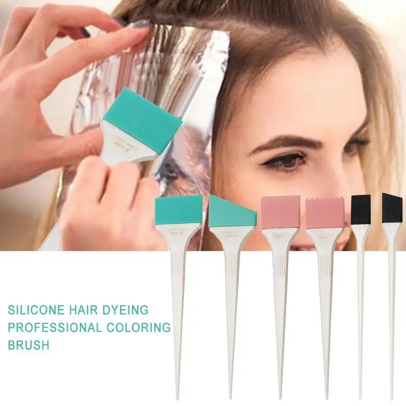 6PCS Silicone Hair Dyeing Brush DIY Barber Professional Coloring Brush Set Applicator Hairdresser Salon Brush Tool Kit 2019
6PCS Silicone Hair Dyeing Brush DIY Barber Professional Coloring Brush Set Applicator Hairdresser Salon Brush Tool Kit 2019