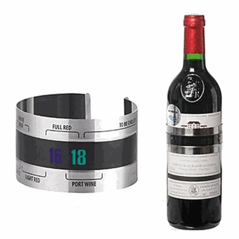 Hot Sale Wine Bracelet Thermometer 4-24 ℃ Red Wine Temperature Sensor Wine Thermometer For Beer Wine Homebrewing Drop Shipping
Hot Sale Wine Bracelet Thermometer 4-24 ℃ Red Wine Temperature Sensor Wine Thermometer For Beer Wine Homebrewing Drop Shipping