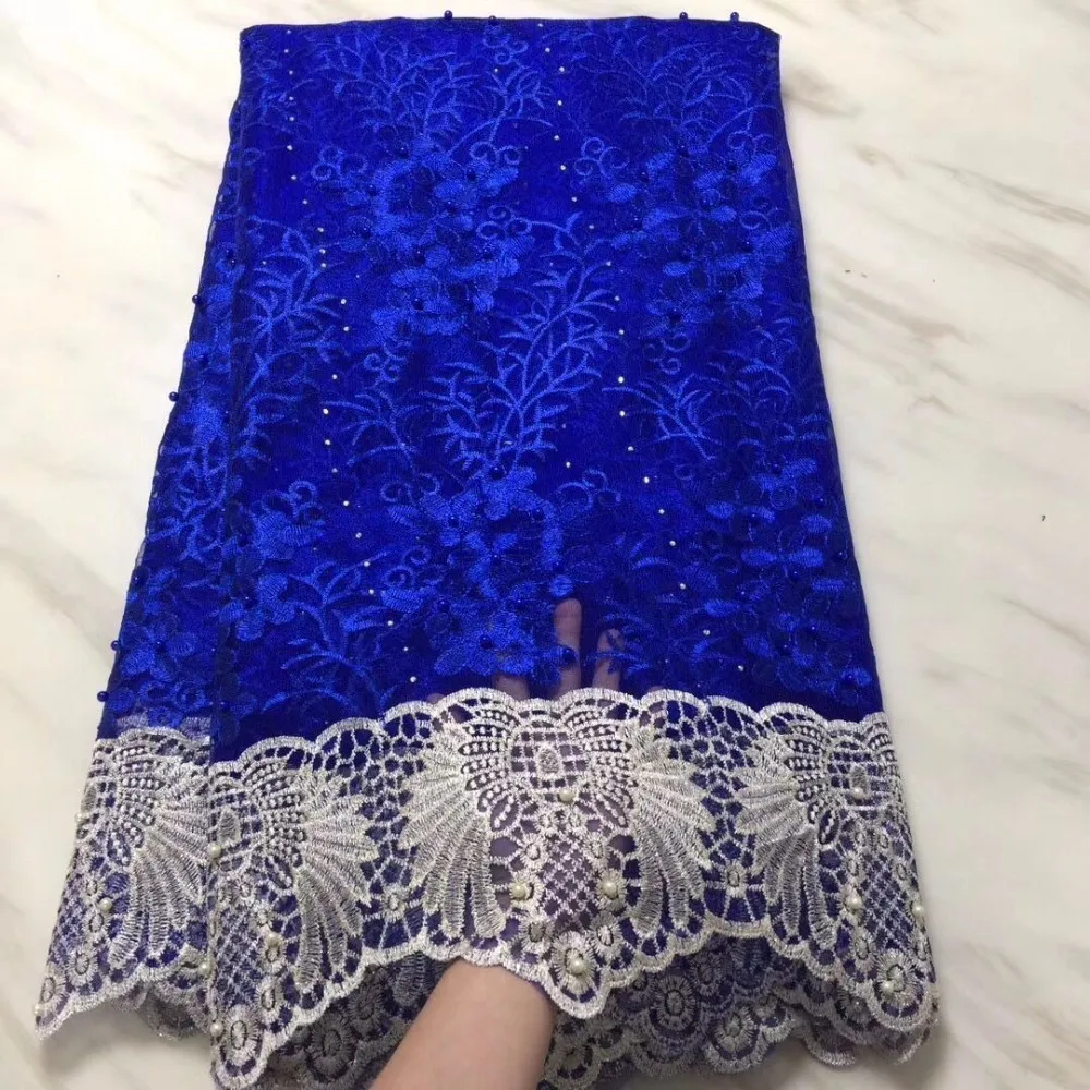 Newest African Tulle Lace Fabrics 2019 royal blue color Embroidery french tulle lace fabrics 5 yards High Quality With Stones
Newest African Tulle Lace Fabrics 2019 royal blue color Embroidery french tulle lace fabrics 5 yards High Quality With Stones