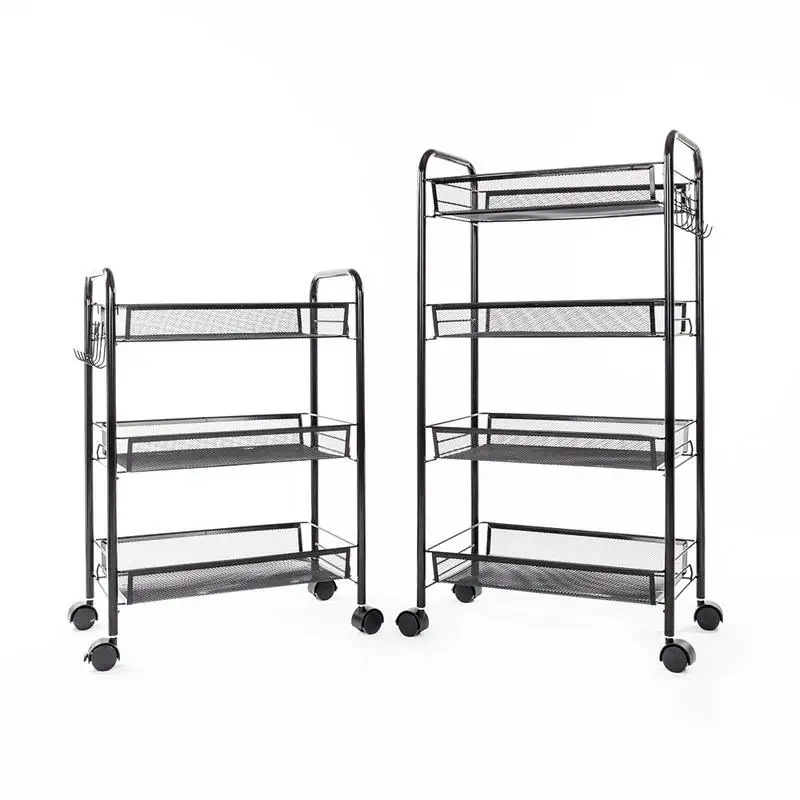 Honeycomb Network Three-tier Storage Car Sturdy And Durable Storage Rack Ventilated Dampproof With Wheels Black
Honeycomb Network Three-tier Storage Car Sturdy And Durable Storage Rack Ventilated Dampproof With Wheels Black
