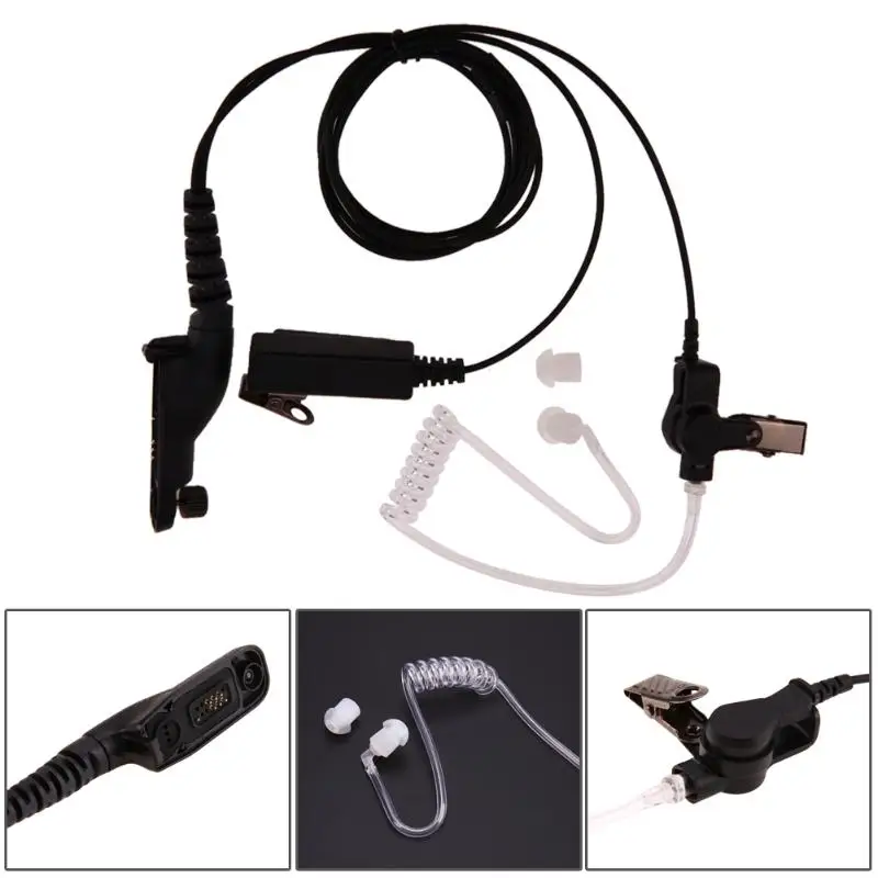 3.5mm Covert Mic New Air Acoustic Tube Earpiece PTT Mic Headset Radiation-proof Earphone For Motorola XPR XiR DP APX Series
3.5mm Covert Mic New Air Acoustic Tube Earpiece PTT Mic Headset Radiation-proof Earphone For Motorola XPR XiR DP APX Series