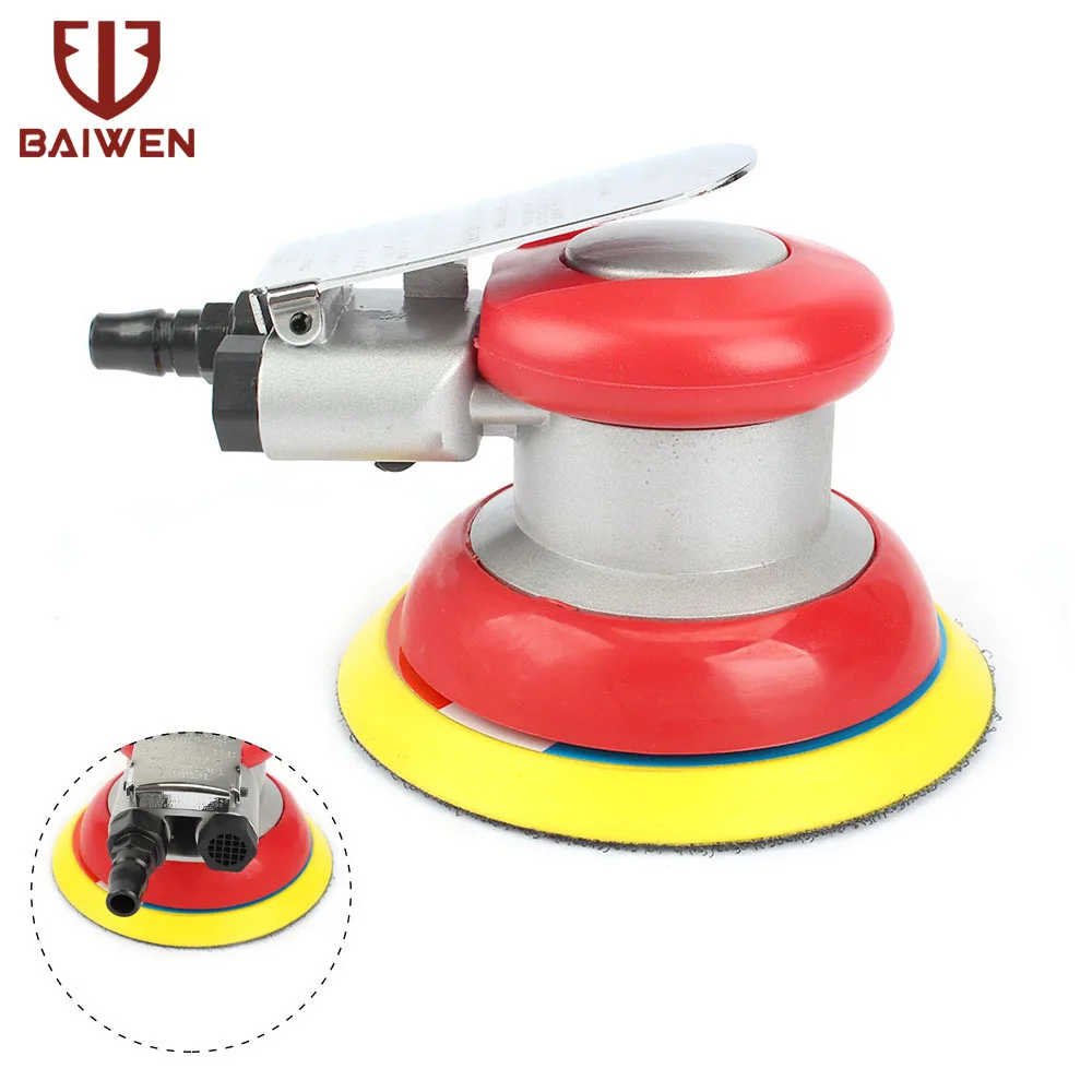 Professional 5" Air Random Orbital Palm Sander Dual Action Low Vibration Heavy Duty
Professional 5" Air Random Orbital Palm Sander Dual Action Low Vibration Heavy Duty