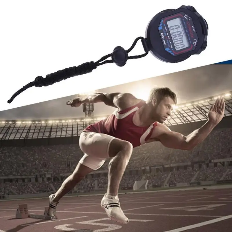 Kitchen Countdown Magnetic Timer Sports Stopwatch Professional Handheld Digital LCD Sports Stopwatch Counter Timer with Strap
Kitchen Countdown Magnetic Timer Sports Stopwatch Professional Handheld Digital LCD Sports Stopwatch Counter Timer with Strap