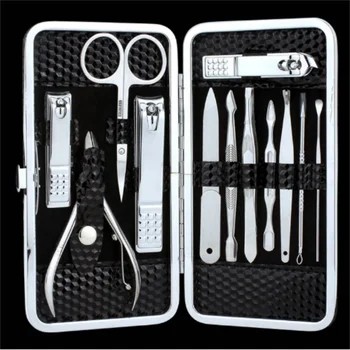 12pcs Stainless steel Manicure Set Nail Care Tools Pedicure Nail Clipper Kit Nail Cutter Clipper File Scissor new 20sets
12pcs Stainless steel Manicure Set Nail Care Tools Pedicure Nail Clipper Kit Nail Cutter Clipper File Scissor new 20sets