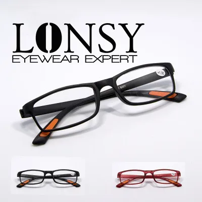 LONSY Fashion TR90 Reading Glasses Women Men Ultralight Reading Magnifying Presbyopic Glasses Oculos Gafas +100 +200 +300 +400
LONSY Fashion TR90 Reading Glasses Women Men Ultralight Reading Magnifying Presbyopic Glasses Oculos Gafas +100 +200 +300 +400