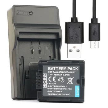 LANFULANG CGA CGR DU06 DU07 Battery (1-Pack) and USB Battery Charger for Panasonic SDR-H20 SDR-H21 SDR-H200 VW-VBD070 NV-GS18
LANFULANG CGA CGR DU06 DU07 Battery (1-Pack) and USB Battery Charger for Panasonic SDR-H20 SDR-H21 SDR-H200 VW-VBD070 NV-GS18