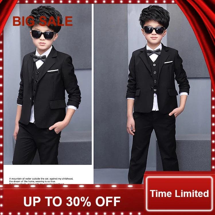 Boys Suits Gentle and Slim Child Prom Suits Coat + Vest + Pants+Shirt+bowtie 5Pieces Wedding Flower Girl Dress suits Retail 1Set
Boys Suits Gentle and Slim Child Prom Suits Coat + Vest + Pants+Shirt+bowtie 5Pieces Wedding Flower Girl Dress suits Retail 1Set