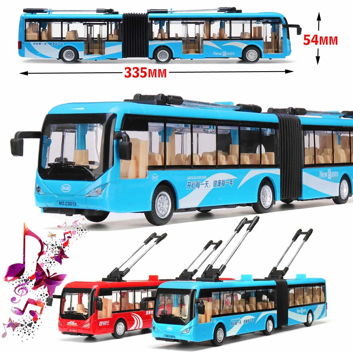 1PCS Bus Model Toy Red/Green/Blue/White CS0133 Alloy Double-street Tram Model Light
1PCS Bus Model Toy Red/Green/Blue/White CS0133 Alloy Double-street Tram Model Light