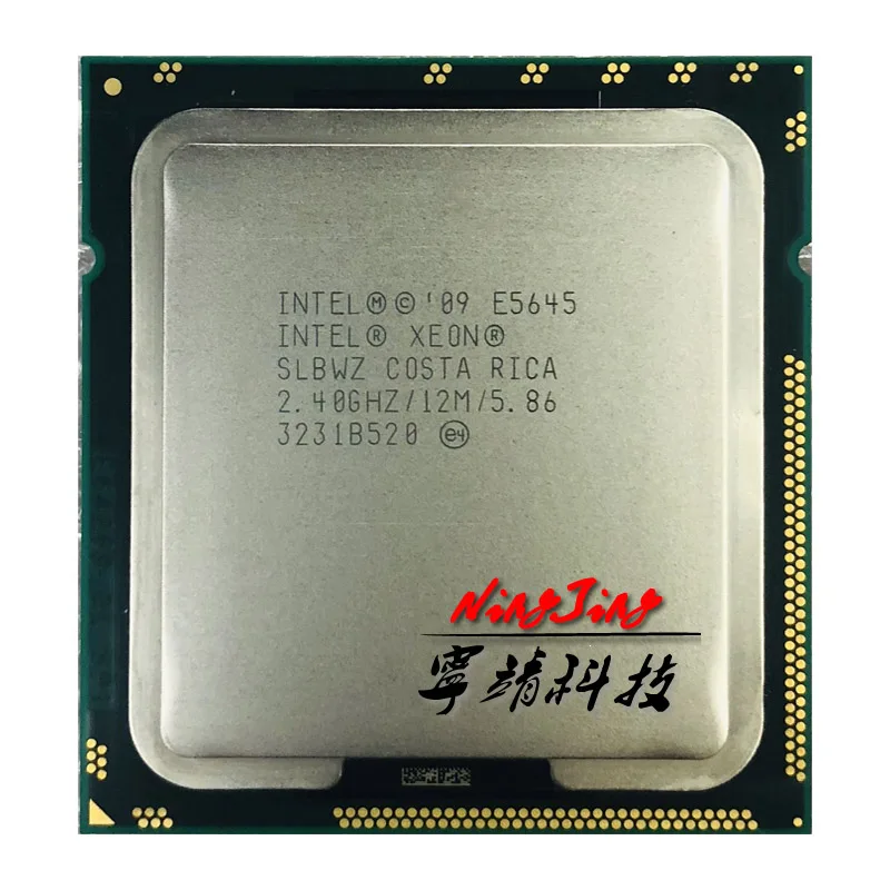 Процессор Intel Xeon E5645 2 4 ГГц шесть ядер 12 м 80 Вт LGA 1366|Процессоры| |
