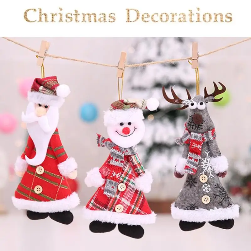 Kids Santa Claus Snowman Plush Toys Christmas Tree Hang Toys Children Christmas Gift
Kids Santa Claus Snowman Plush Toys Christmas Tree Hang Toys Children Christmas Gift
