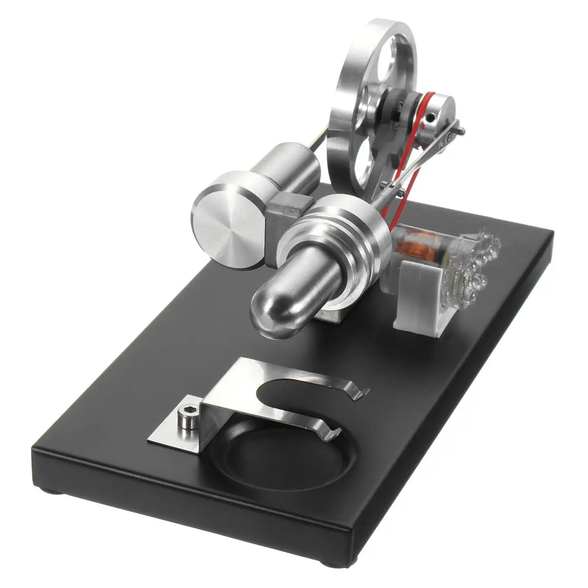 18x9x8cm Hot Air Stirling Engine Motor Model Toy Electricity Generator Set With LED Light Children Educational Physics Model Toy
18x9x8cm Hot Air Stirling Engine Motor Model Toy Electricity Generator Set With LED Light Children Educational Physics Model Toy