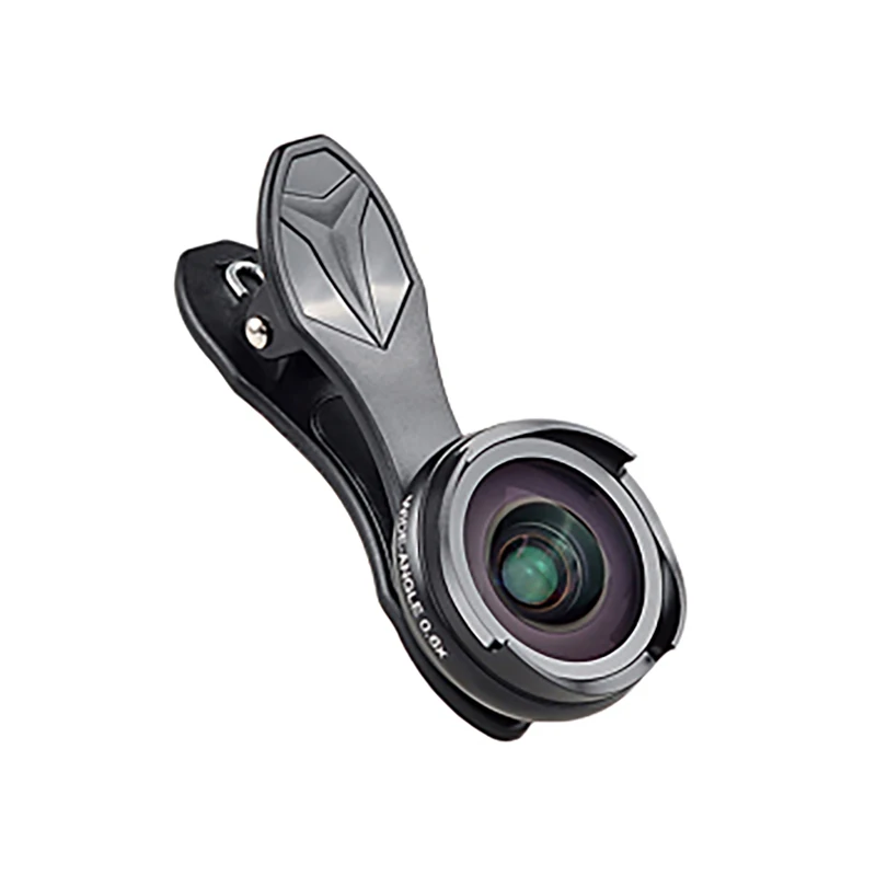 

Apexel Pro Optic Smartphone Camera Lens Kit 4K Hd 0.6X Wide Angle+10X Macro 2 In 1 Lens For Iphone Xiaomi Samsung No Dark Circ