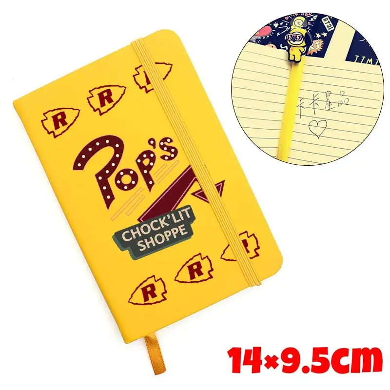 RIVERDALE Chock'lit Shoppe Multi Color Leather Bandage Diary Notebook Diary Memo Study Student Workbook Journal Stationery Toy
RIVERDALE Chock'lit Shoppe Multi Color Leather Bandage Diary Notebook Diary Memo Study Student Workbook Journal Stationery Toy