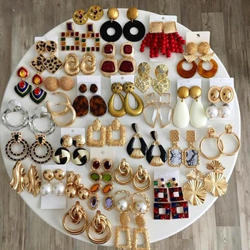 Flatfoosie Trendy Charm Drop Earring For Women Wedding Party Vintage Boho Geometric Dangle Statement Earrings Jewelry Girl Gifts
Flatfoosie Trendy Charm Drop Earring For Women Wedding Party Vintage Boho Geometric Dangle Statement Earrings Jewelry Girl Gifts