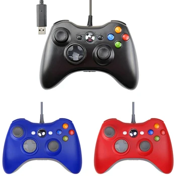 USB Wired Joypad Gamepad Controller For Xbox 360 Joystick For PC For Windows7 / 8 / 10
USB Wired Joypad Gamepad Controller For Xbox 360 Joystick For PC For Windows7 / 8 / 10