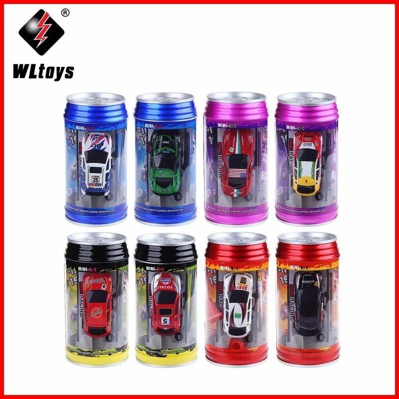 

Wltoys 2015-1A High Speed Coke Can Remote Control Mini Radio Racing Cola Car Controle Remoto Electronic Kid's Toys Random Color