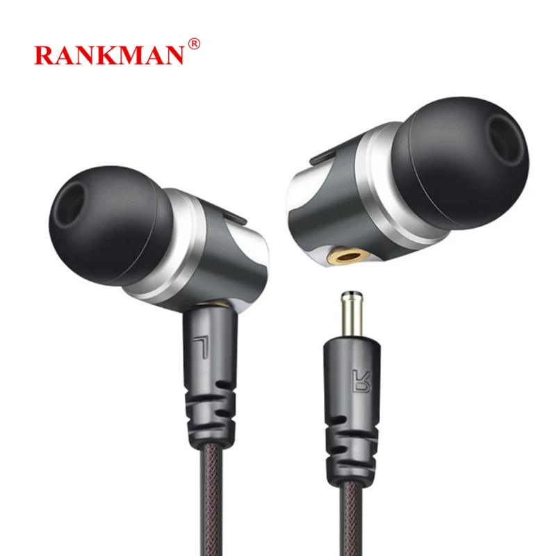 Rankman Metal Dynamic Earphone Sport 4DD Earphones Stereo Bass Plug Removable Earbuds with Mic for PC Phones MP3
Rankman Metal Dynamic Earphone Sport 4DD Earphones Stereo Bass Plug Removable Earbuds with Mic for PC Phones MP3
