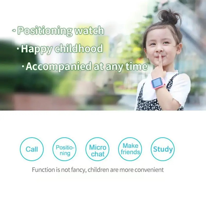 Children's Real Time GPRS Positioning Smart Watch One-key SOS Smart Camera Phone Call For Kids Smart Camera Watch Boy/Girl
Children's Real Time GPRS Positioning Smart Watch One-key SOS Smart Camera Phone Call For Kids Smart Camera Watch Boy/Girl